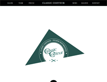 Tablet Screenshot of classiccoiffeur.com